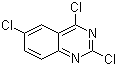 structure of CAS# 20028-68-6, 2,4,6-Trichloroquinazoline