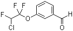 CAS # 2003-15-8, 3-(2-Chloro-1,1,2-trifluoroethoxy)benzaldehyde, 3-(2-Chlorotrifluoroethoxy)benzaldehyde