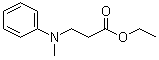 N-Methyl-N-[2-(ethoxycarbonyl)ethyl]aniline molecular structure (CAS 2003-76-1)