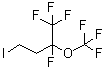 1,1,1,2-四氟-4-碘-2-(三氟甲氧基)丁烷分子结构 (CAS 200501-96-8)