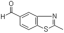 structure of CAS# 20061-46-5, 2-甲基-5-苯并噻唑甲醛