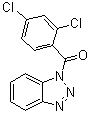 structure of CAS# 200626-61-5, 1-(2,4-二氯苯甲酰基)-1H-苯并三唑