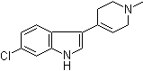 CAS 登录号：200714-12-1, 6-氯-3-(1-甲基-1,2,3,6-四氢-4-吡啶基)-1H-吲哚