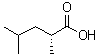 (2R)-2,4-Dimethylpentanoic acid molecular structure (CAS 20075-98-3)