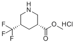 CAS # 2007924-97-0, Methyl (3R,5S)-rel-5-(trifluoromethyl)piperidine-3-carboxylate HCl