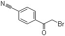 structure of CAS# 20099-89-2, 2-溴-4'-氰基苯乙酮