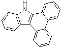 structure of CAS# 201-67-2, 9H-Dibenzo[a,c]carbazole