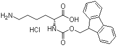 N2-[(9H-Fluoren-9-ylmethoxy)carbonyl]-D-lysine hydrochloride molecular structure (CAS 201002-47-3)
