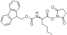 structure of CAS# 201026-08-6, Fmoc-L-norleucine N-hydroxysuccinimide ester