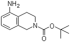 structure of CAS# 201150-73-4, 5-氨基-2-叔丁氧羰基-1,2,3,4-四氢异喹啉