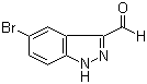 5-Bromo-1H-indazole-3-carbaldehyde molecular structure (CAS 201227-38-5)
