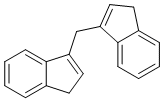 CAS # 201297-79-2, Bis-(3-indenyl)methane, Di(1H-inden-3-yl)methane,