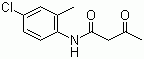 4'-Chloro-2'-methylacetoacetanilide molecular structure (CAS 20139-55-3)