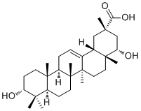 CAS # 201534-09-0, Triptocallic acid D, (3alpha,20alpha,22alpha)-3,22-Dihydroxyolean-12-en-29-oic acid