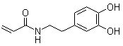 N-[2-(3,4-Dihydroxyphenyl)ethyl]-2-propenamide molecular structure (CAS 201610-44-8)