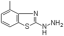 CAS # 20174-68-9, 4-Methyl-2-benzothiazolehydrazine