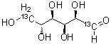 D-Glucose-1,6-<sup>13</sup>C<sub>2</sub> molecular structure (CAS 201741-04-0)