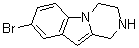 structure of CAS# 201809-32-7, 8-溴-1,2,3,4-四氢吡嗪并[1,2-a]吲哚