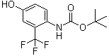 CAS 登录号：201811-38-3, [4-羟基-2-(三氟甲基)苯基]氨基甲酸叔丁酯
