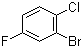 2-Bromo-1-chloro-4-fluorobenzene molecular structure (CAS 201849-15-2)