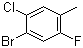 structure of CAS# 201849-17-4, 4-溴-5-氯-2-氟甲苯
