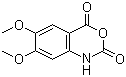 structure of CAS# 20197-92-6, 6,7-Dimethoxy-2H-3,1-benzoxazine-2,4(1H)-dione