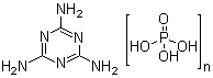 CAS # 20208-95-1, Melamine polyphosphate, 1,3,5-Triazine-2,4,6-triamine polyphosphate