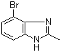 structure of CAS# 20223-87-4, 4-Bromo-2-methylbenzimidazole