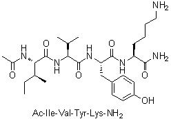 CAS # 2022956-50-7, N-Acetyl-L-isoleucyl-L-valyl-L-tyrosyl-L-lysinamide
