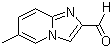 structure of CAS# 202348-55-8, 6-甲基咪唑并[1,2-a]吡啶-2-甲醛