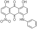 CAS # 20241-76-3, Disperse Blue 77, 1,8-Dihydroxy-4-phenylamino-5-nitroanthraquinone, 1,8-Dihydroxy-4-nitro-5-(phenylamino)-9,10-anthracenedione