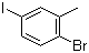 structure of CAS# 202865-85-8, 2-Bromo-5-iodotoluene
