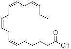all-cis-6,9,12,15-Octadecatetraenoic acid molecular structure (CAS 20290-75-9)