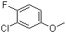 structure of CAS# 202925-07-3, 3-氯-4-氟苯甲醚