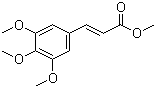 Methyl (E)-3,4,5-trimethoxycinnamate molecular structure (CAS 20329-96-8)
