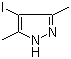 structure of CAS# 2033-45-6, 3,5-Dimethyl-4-iodopyrazole