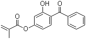 CAS # 2035-72-5, 4-Benzoyl-3-hydroxyphenyl methacrylate, 2-Hydroxy-4-(methacryloyloxy)benzophenone