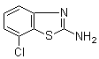 structure of CAS# 20358-01-4, 7-氯-2-苯并噻唑胺