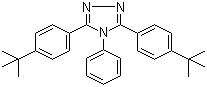3,5-Bis[4-(1,1-dimethylethyl)phenyl]-4-phenyl-4H-1,2,4-triazole molecular structure (CAS 203799-76-2)