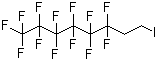 CAS # 2043-57-4, 1,1,1,2,2,3,3,4,4,5,5,6,6-Tridecafluoro-8-iodooctane, 1H,1H,2H,2H-Perfluorooctyl iodide