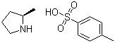 structure of CAS# 204387-55-3, (R)-2-甲基吡咯烷甲苯磺酸盐