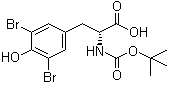 CAS # 204692-75-1, 3,5-Dibromo-N-[(1,1-dimethylethoxy)carbonyl]-D-tyrosine