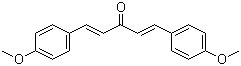 structure of CAS# 2051-07-2, 1,5-双(4-甲氧基苯基)-1,4-戊二烯-3-酮