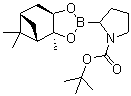 CAS # 205116-75-2, 2-[(3aS,4S,6S,7aR)-Hexahydro-3a,5,5-trimethyl-4,6-methano-1,3,2-benzodioxaborol-2-yl]-1-pyrrolidinecarboxylic acid 1,1-dimethylethyl ester, NT 0188