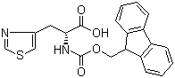 structure of CAS# 205528-33-2, Fmoc-D-3-(4-Thiazoyl)alanine
