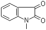 structure of CAS# 2058-74-4, N-Methylisatin