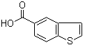 CAS # 2060-64-2, Benzo[b]thiophene-5-carboxylic acid, 1-Benzothiophene-5-carboxylic acid, Benzothiophene-5-carboxylic acid