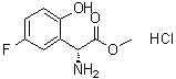 CAS 登录号：2060610-78-6, (alphaR)-alpha-氨基-5-氟-2-羟基苯乙酸甲酯盐酸盐