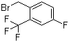structure of CAS# 206860-48-2, 4-Fluoro-2-(trifluoromethyl)benzyl bromide