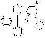 CAS # 206860-51-7, 2-[5-Bromo-2-(triphenylmethoxy)phenyl]-1,3-dioxolane